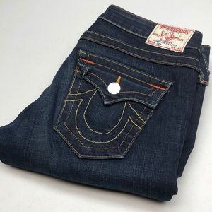 TRUE RELIGION JOEY JEANS MADE IN USA 99% COTTON 29x34"" 😎